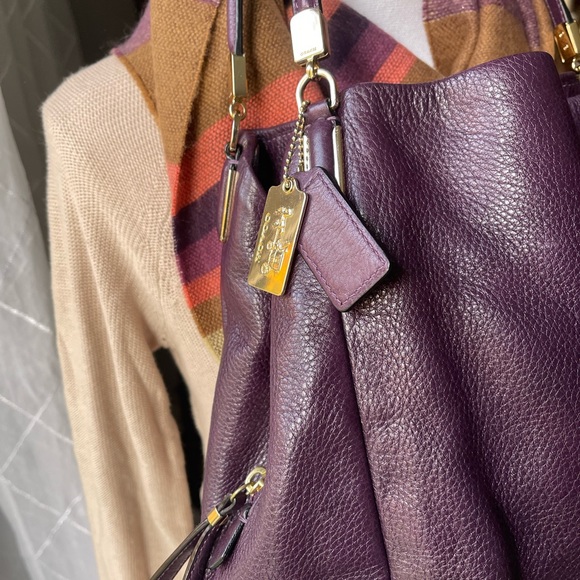 COPY - Coach Purse … Eggplant colour - Picture 2 of 2